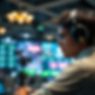Cutting-edge Technology in Live Streaming Visual representation of advanced technology used in live streaming